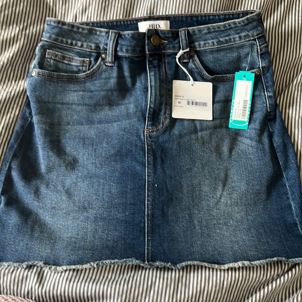 Just Black Denim Skirt